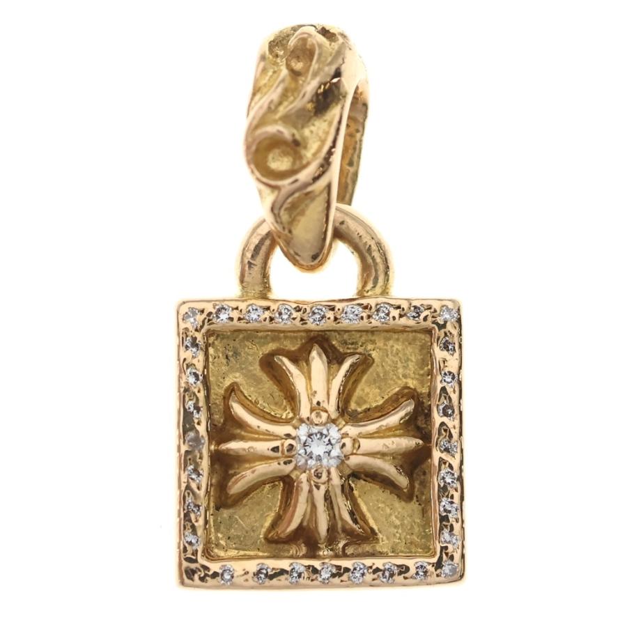 CHROME HEARTS（クロムハーツ） 22K FRAMED CH PLUS P DIA フレームド