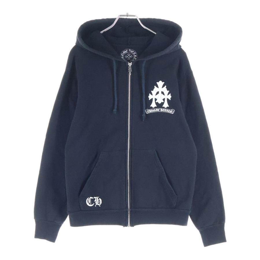 CHROME HEARTS（クロムハーツ） OLD SWTSHRT HD ZIP バックセメタリー