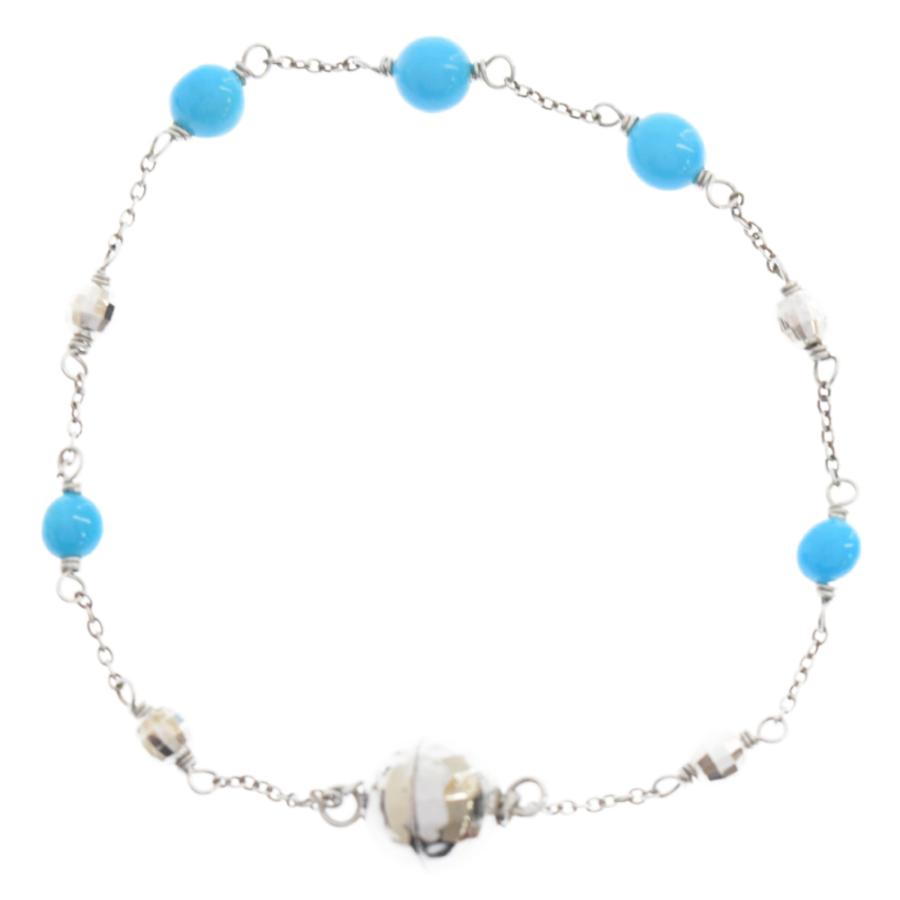 TarTar (ターター) スリーピングビューティトルコ石 ネックレス ピアス  