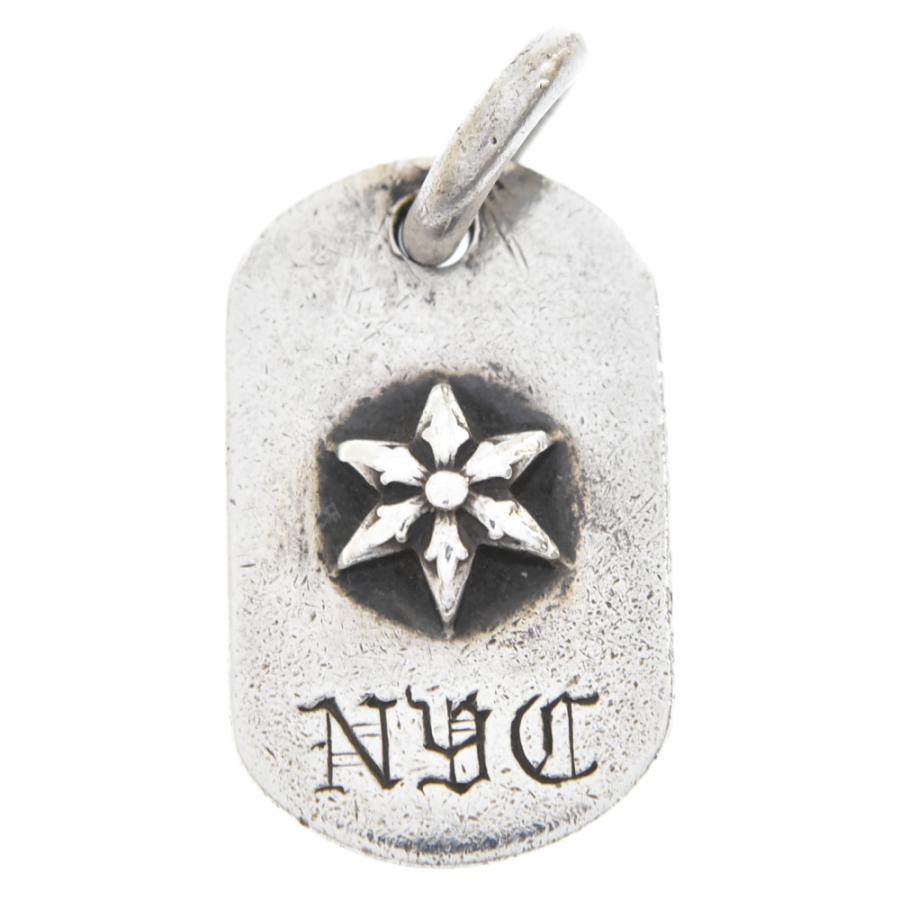 CHROME HEARTS クロムハーツ RAISED STAR DOGTAG レイズドスター