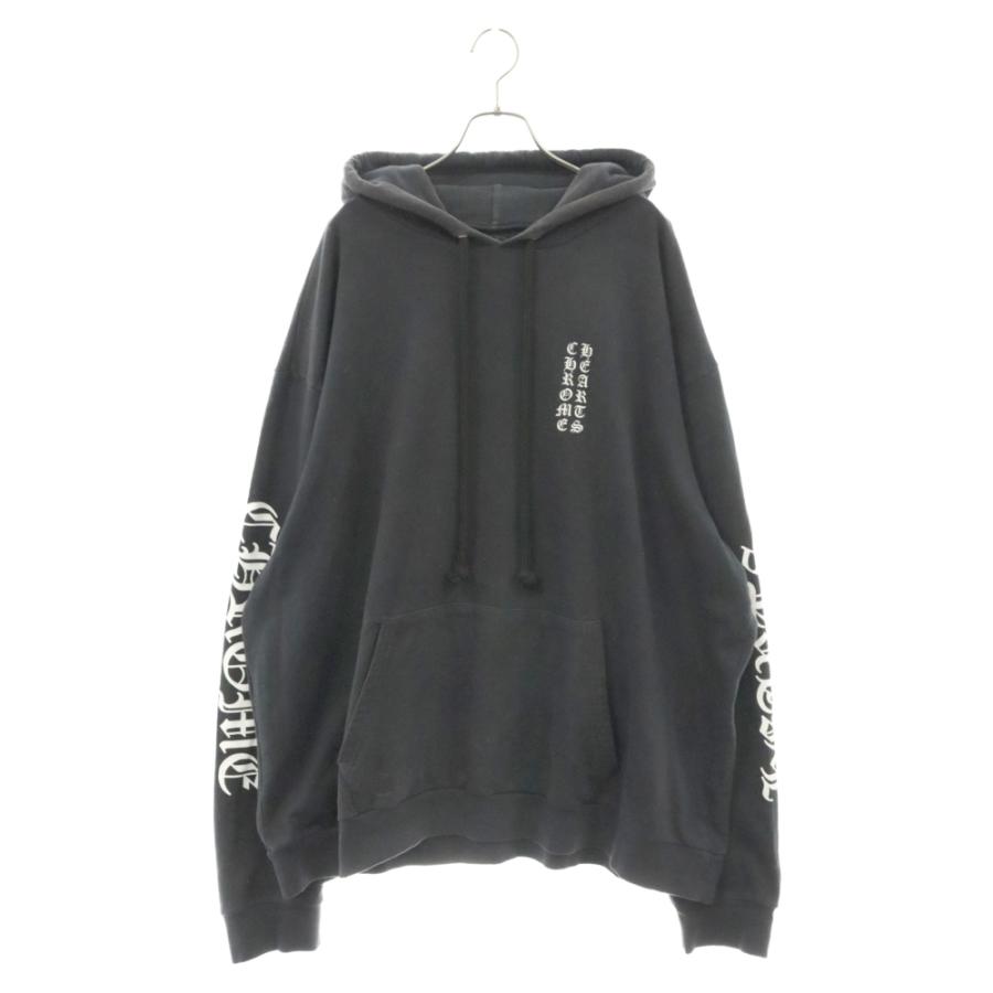 CHROME HEARTS クロムハーツ SWTSHRT PLVR 袖ロゴプリントプルオーバー 