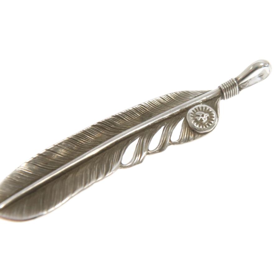 WING ROCK ウィングロック SVフェザーF-2 ネックレストップ シルバー  