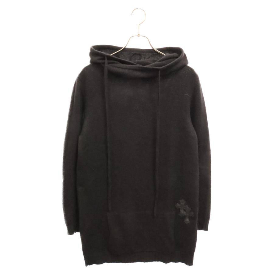 CHROME HEARTS（クロムハーツ） カシミア クロスパッチ プルオーバー 