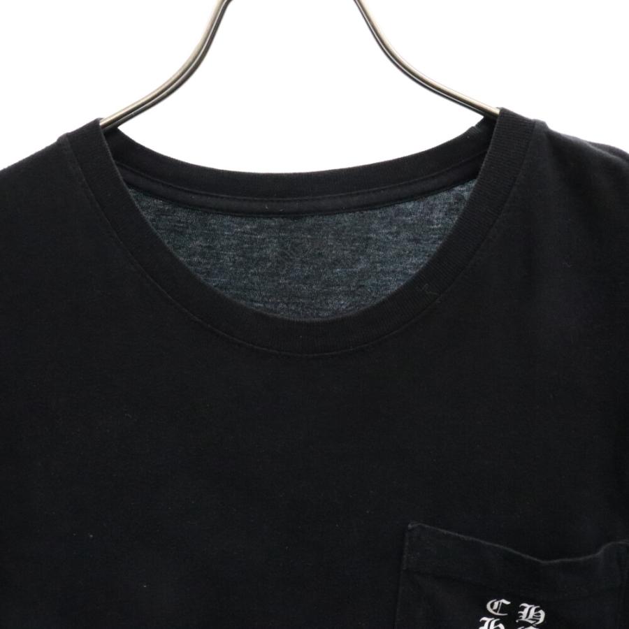 CHROME HEARTS クロムハーツ Osaka Scroll Label Logo Tee 大阪限定 ロゴプリント 半袖Tシャツ ブラック｜shopbring｜04