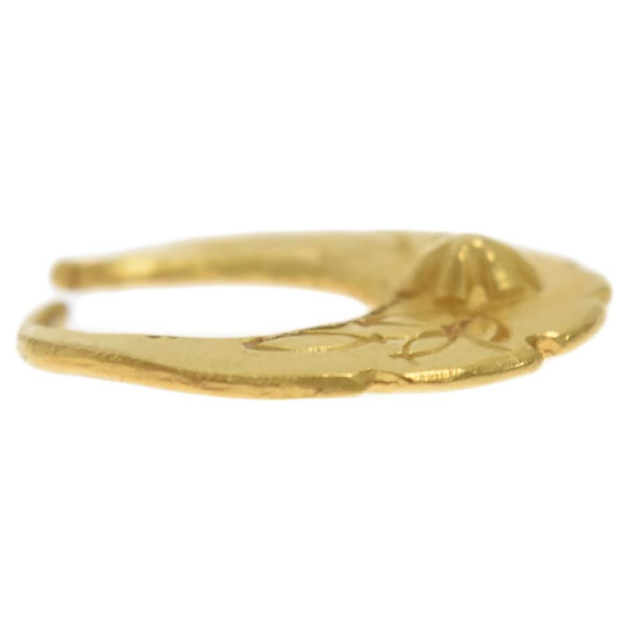 ビンゴブラザーズ 24K 全金ピアス 星×月桂樹 右耳 ゴールド ビンゴブラザーズ 24K 全金ピアス 星×月桂樹 右耳 ゴールド