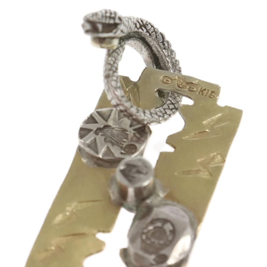 STOP LIGHT（ストップライト） K18 カミソリトップ スカル&スネーク