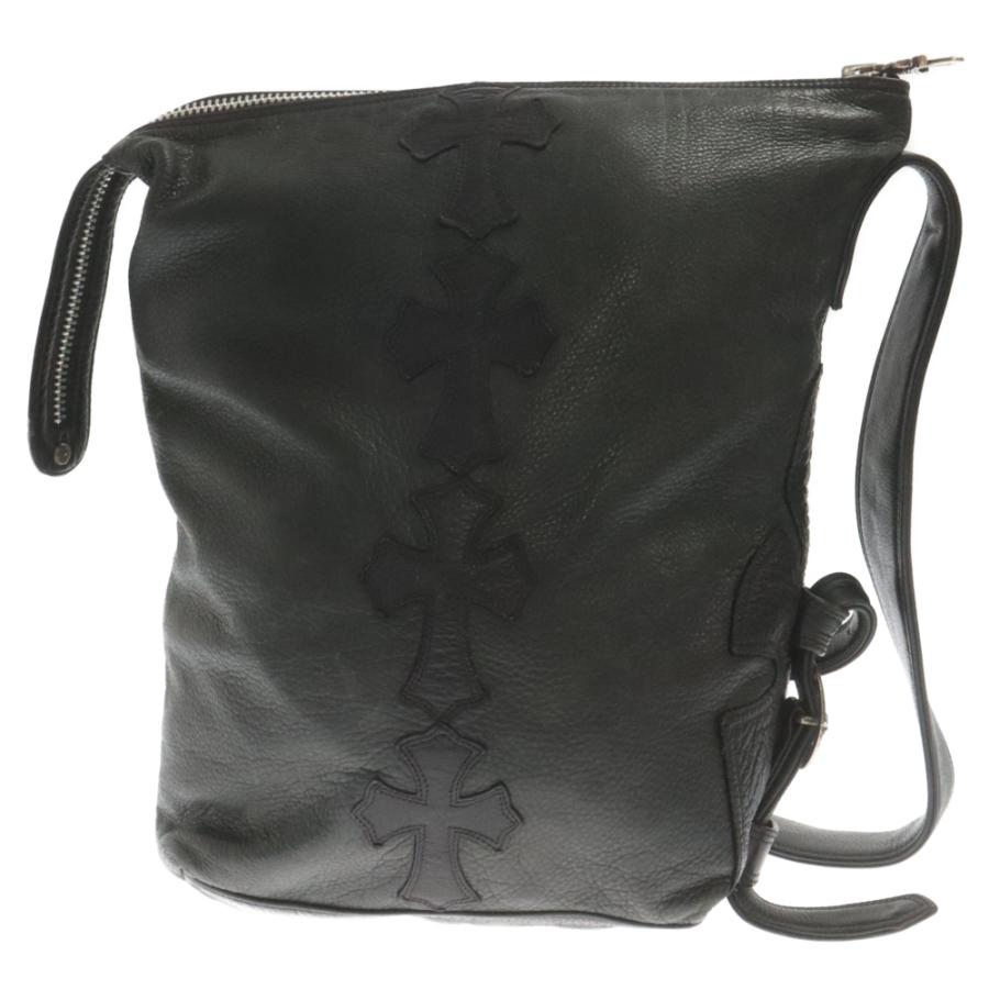 CHROME HEARTS クロムハーツ LELO SM/レロ クロスパッチ付きレザー 