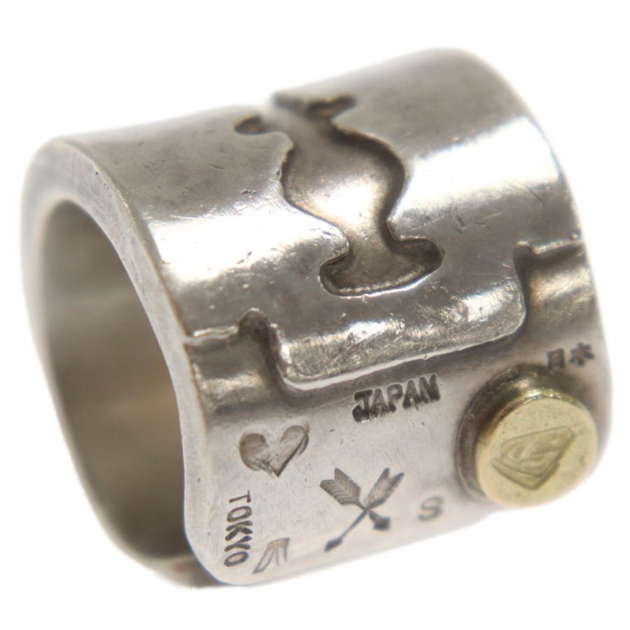 STOP LIGHT ストップライト Kamisori Ring カミソリリング K18 STOP LIGHT ストップライト Kamisori Ring カミソリリング K18