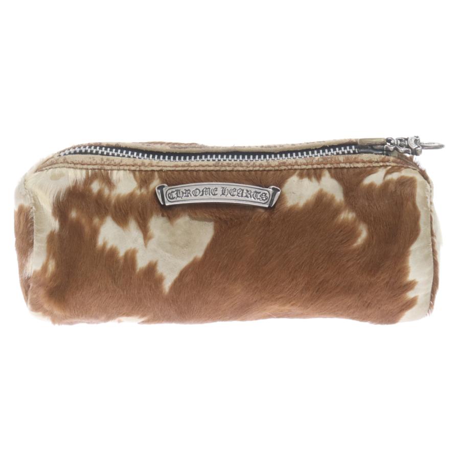 CHROME HEARTS（クロムハーツ） PEN CASE ハラコ レザー スクロール