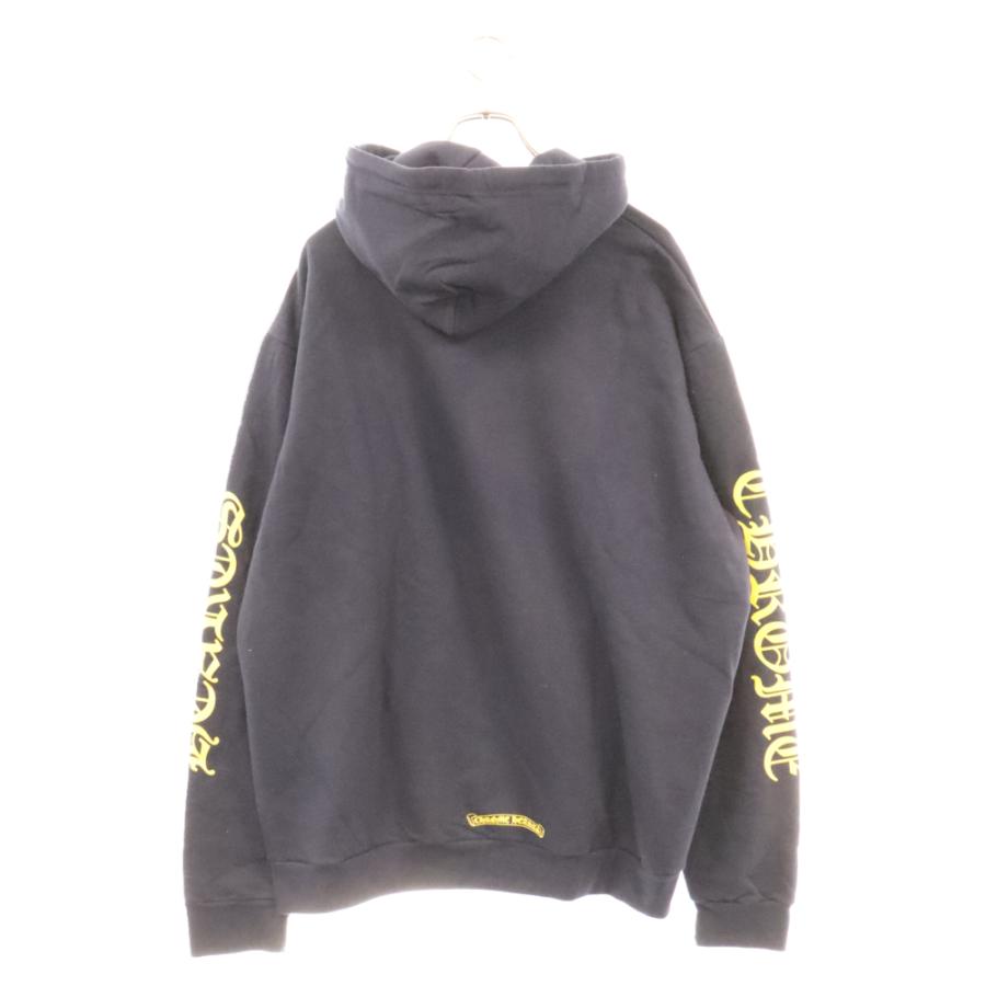 CHROME HEARTS（クロムハーツ） Yellow Sleeve Logo Pullover Hoodie