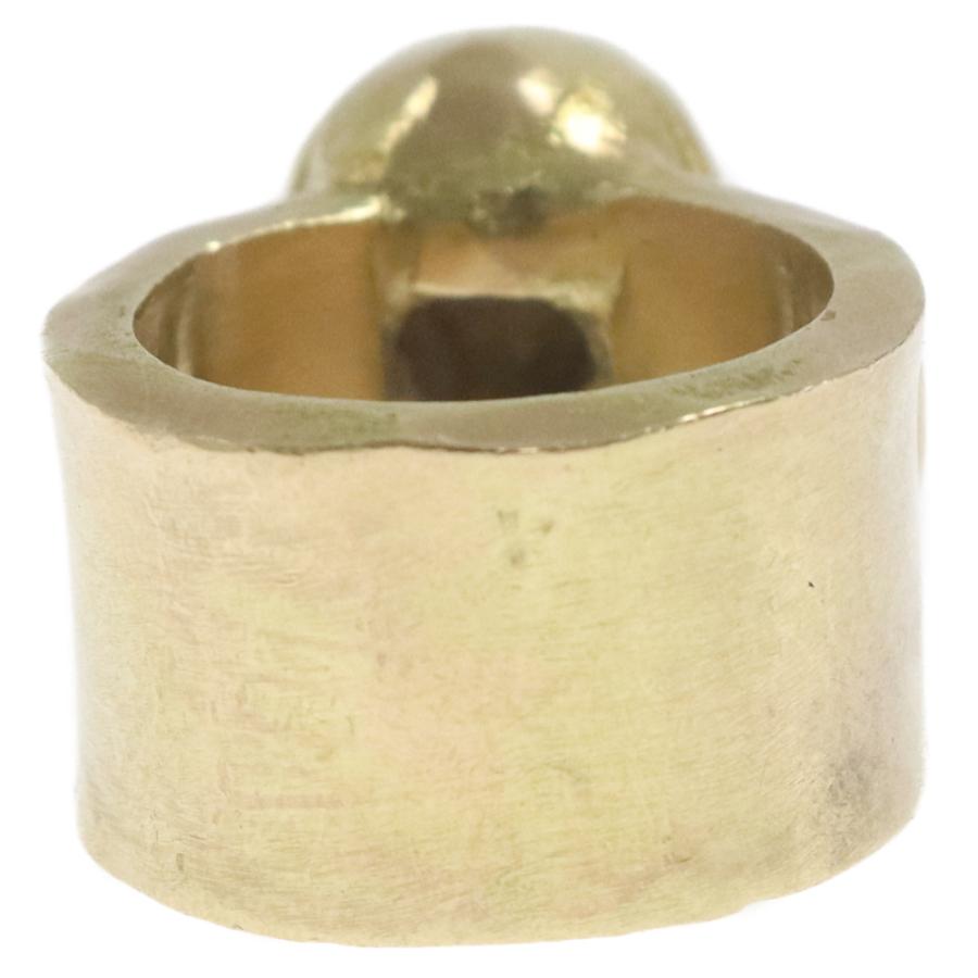 STOP LIGHT ストップライト K18 Skull Ring 全金スカルリング STOP LIGHT ストップライト K18 Skull Ring 全金スカルリング