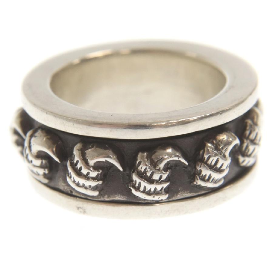 クロムハーツ　ハンドスピナー　CHROME HEARTS CHROME HEARTS（クロムハーツ） SPINNER CLAW RING スピナー クロウ