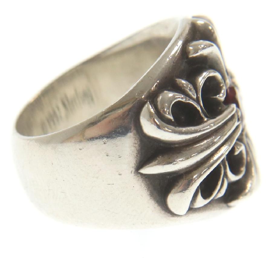 CHROME HEARTS（クロムハーツ） KEEPER RING キーパーリング 1ルビー