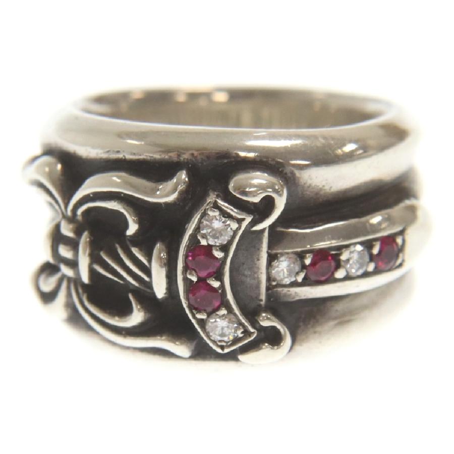 CHROME HEARTS クロムハーツ DAGGER P/DIA PAVE パヴェ ダイヤ/ルビー