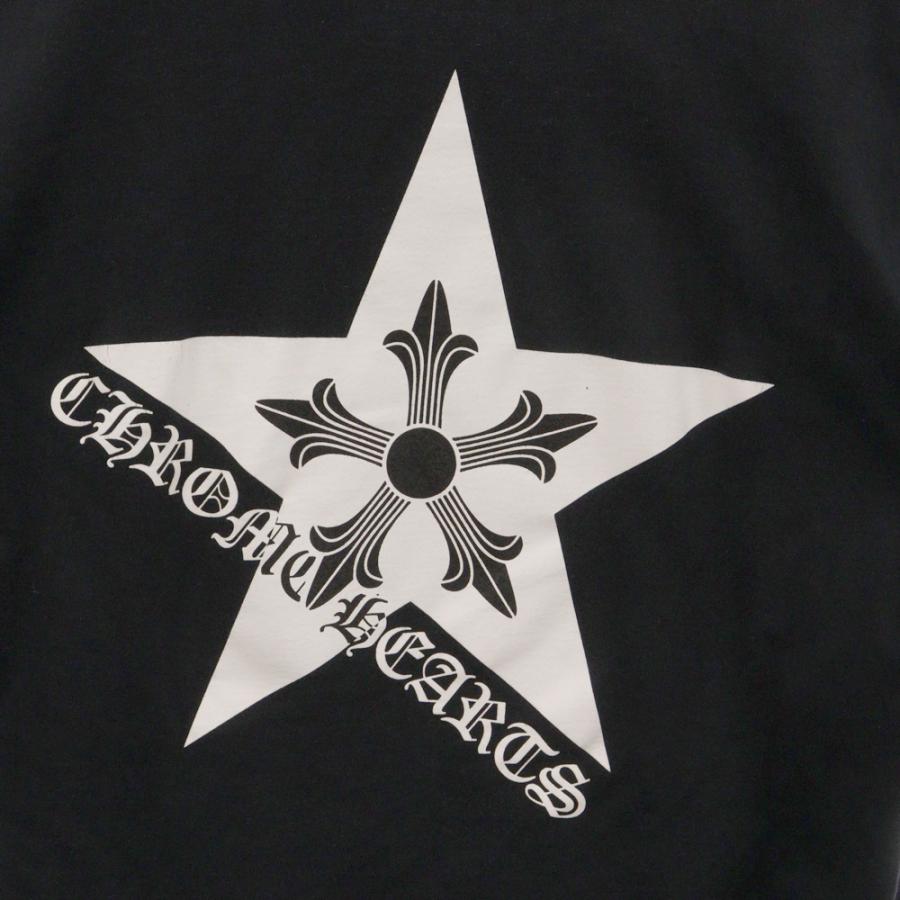正規 クロムハーツ CH L/S スター モデル プリント ロング Tシャツ CHROME HEARTS（クロムハーツ） STAR L/S TEE スターロゴ プリント