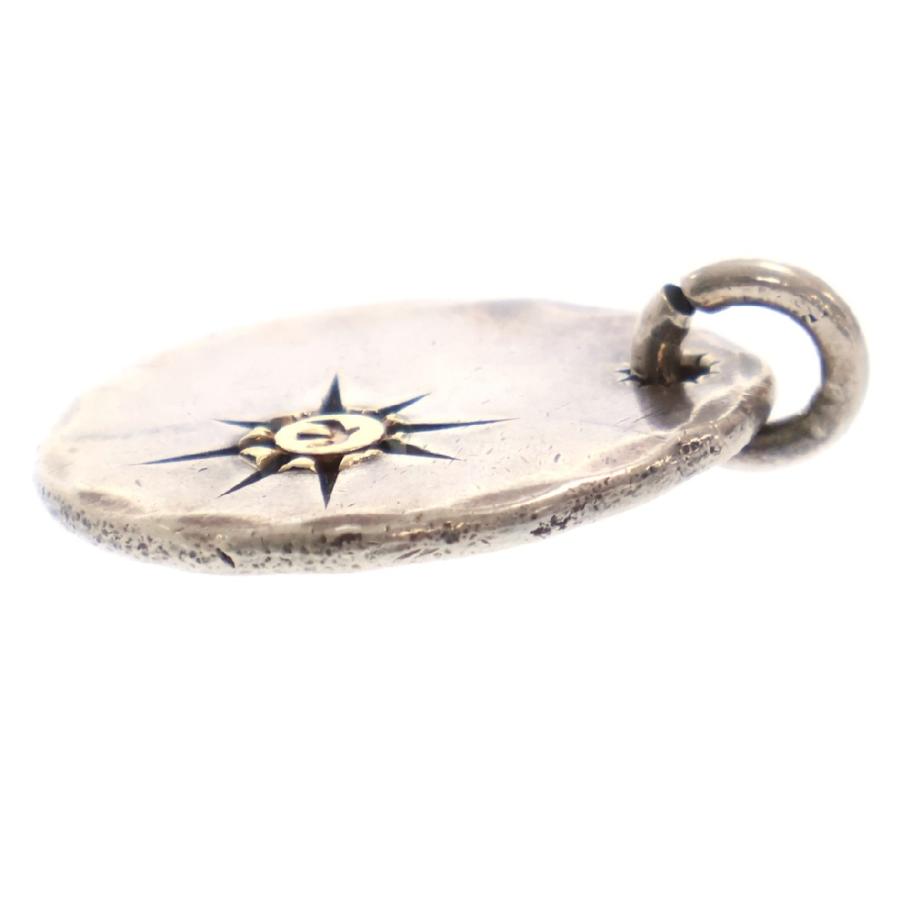 goro's（ゴローズ） 印台ズレ たたメタル中 ネックレストップ シルバー