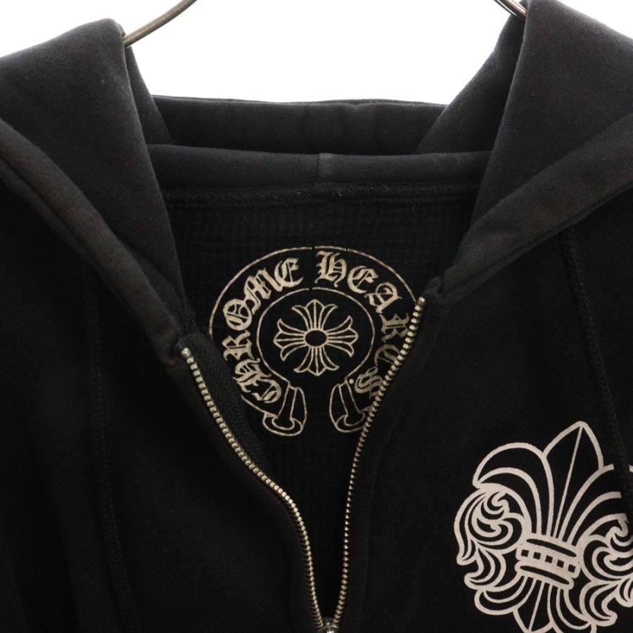 CHROME HEARTS クロムハーツ FLUER ZIP Hoodie CHプラス バック CHROME HEARTS クロムハーツ FLUER ZIP Hoodie CHプラス バック