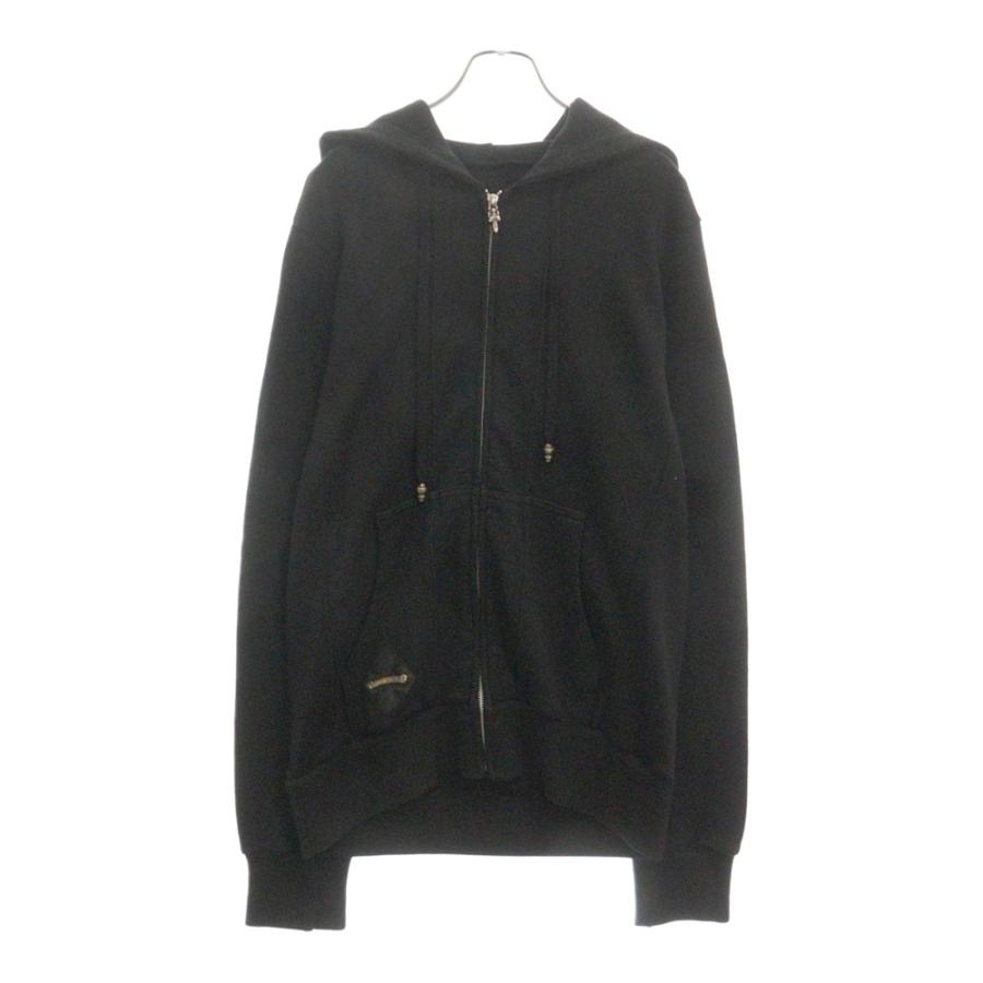 CHROME HEARTS クロムハーツ SWTSHRT HD ZIP HRSSHE LTHR OLD CHROME HEARTS クロムハーツ SWTSHRT HD ZIP HRSSHE LTHR OLD