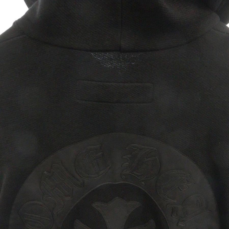 CHROME HEARTS クロムハーツ SWTSHRT HD ZIP HRSSHE LTHR OLD CHROME HEARTS クロムハーツ SWTSHRT HD ZIP HRSSHE LTHR OLD