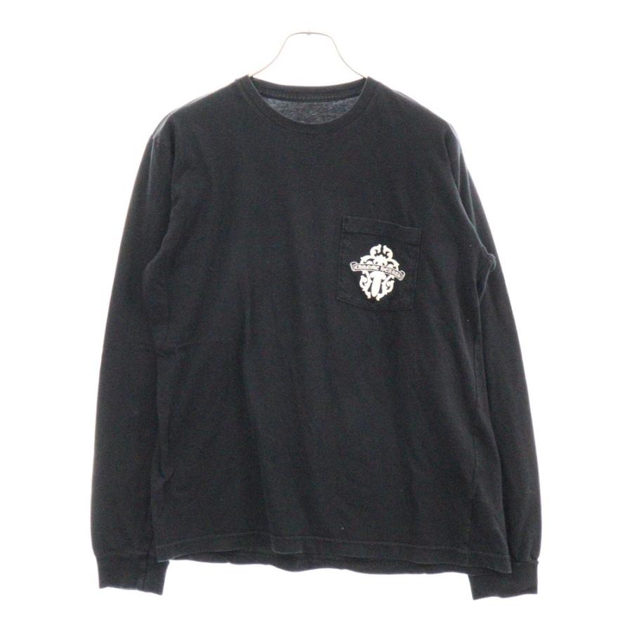 CHROME HEARTS クロムハーツ CH L S 1 ダガープリント長袖T CHROME HEARTS クロムハーツ CH L S 1 ダガープリント長袖T