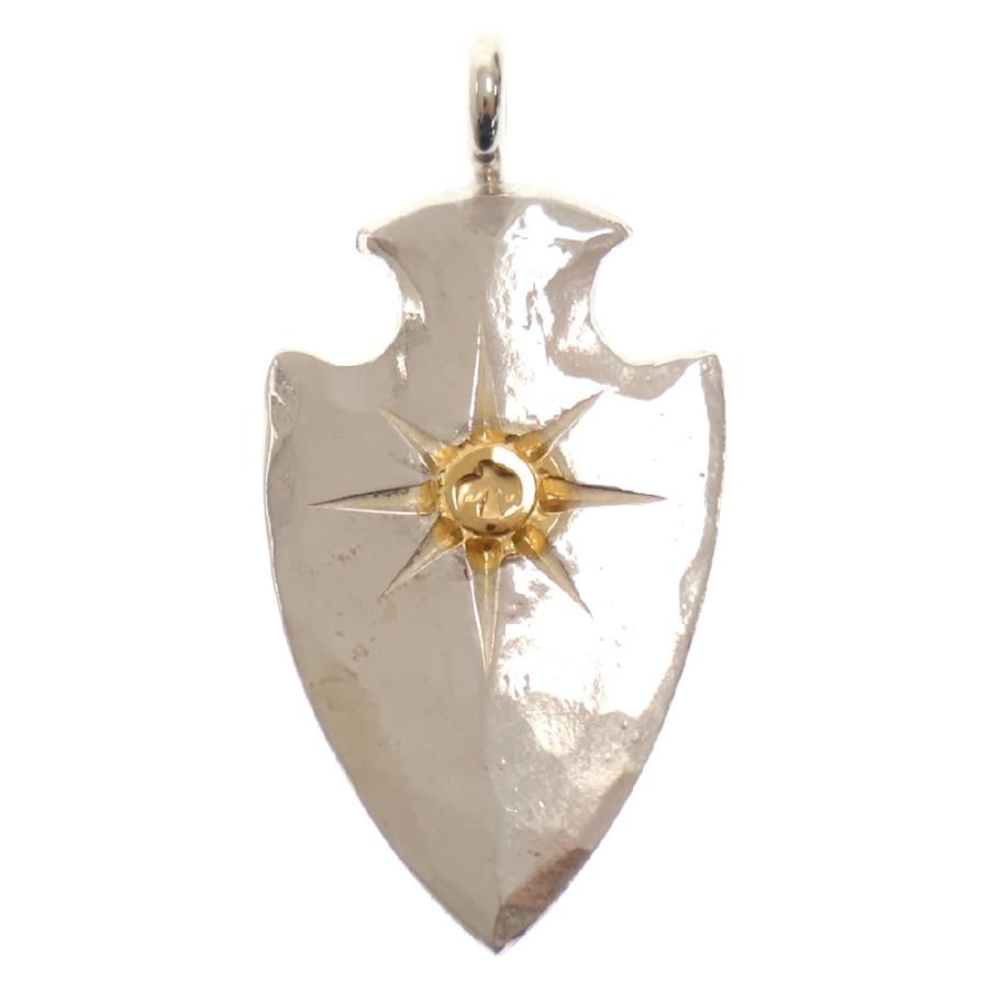 ゴローズgoros矢じり大 goro's（ゴローズ） 矢じり大 ネックレストップ シルバー : BRING