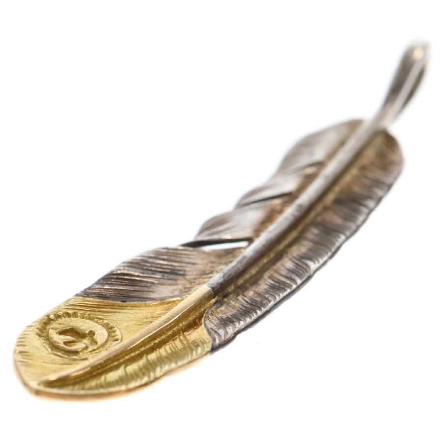 goro's（ゴローズ） 【現行】先金特大フェザー 左向き ネックレス