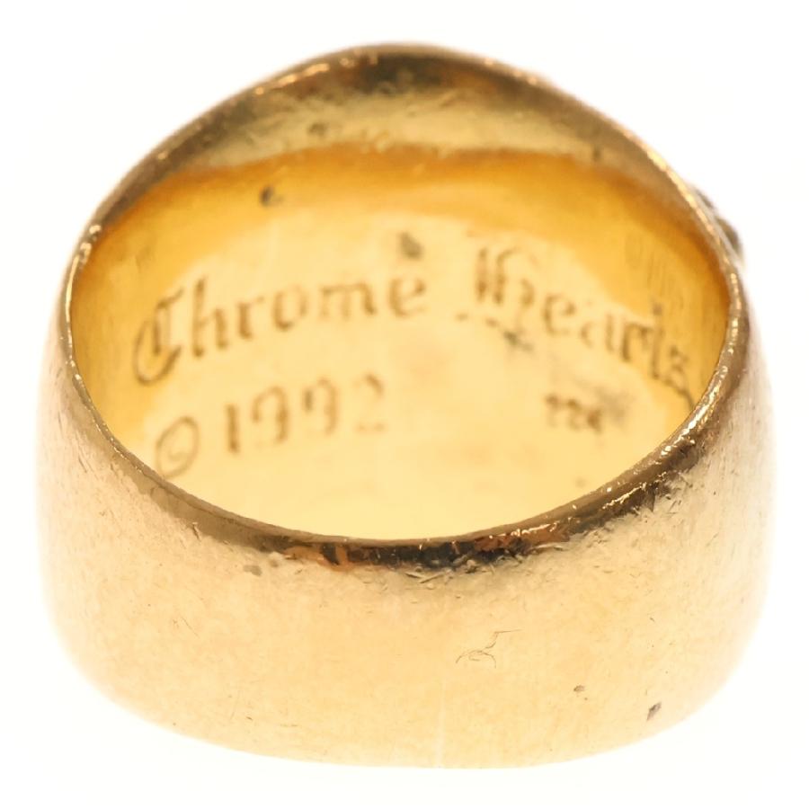 CHROME HEARTS（クロムハーツ） 22K KEEPER DIA キーパーリング