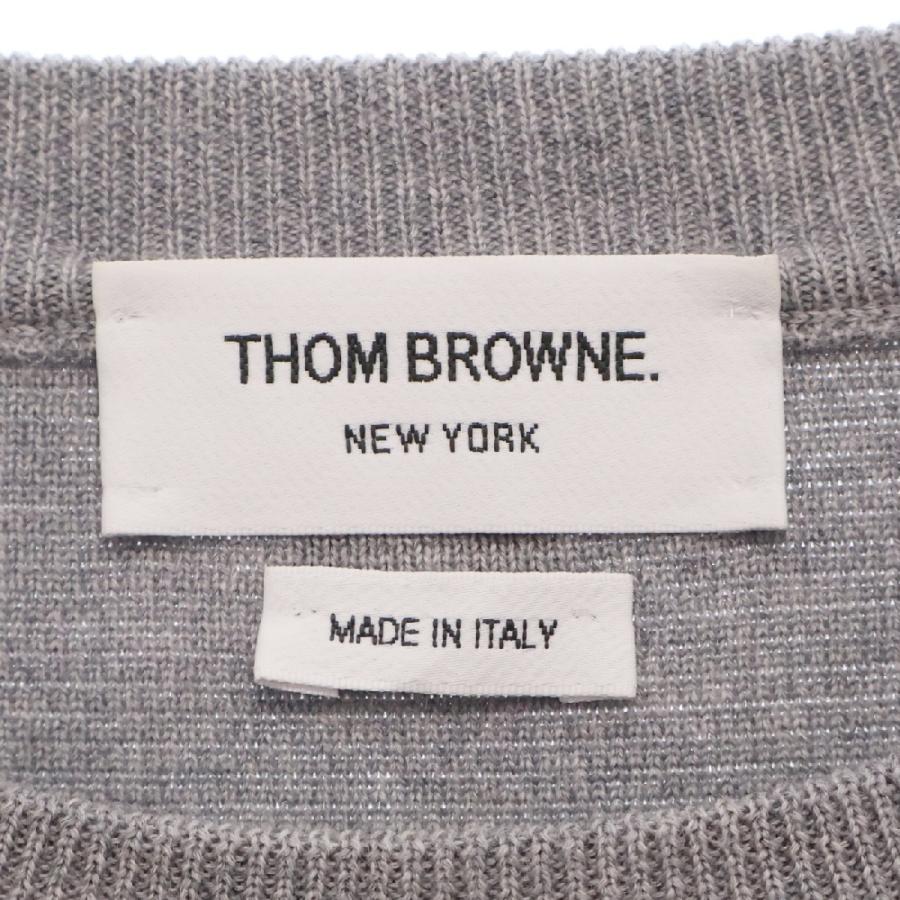THOM BROWNE（トム ブラウン） ミラノステッチ クルーネックプル