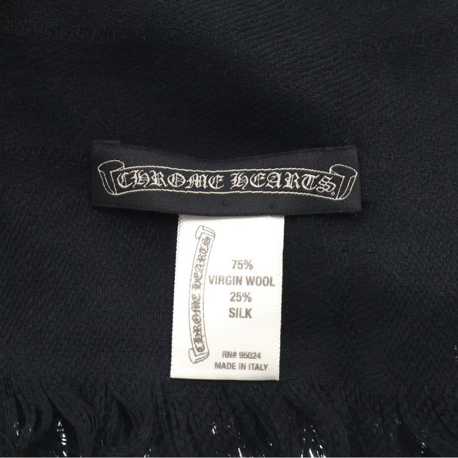 CHROME HEARTS（クロムハーツ） CHプラス総柄シルク混大判ストール