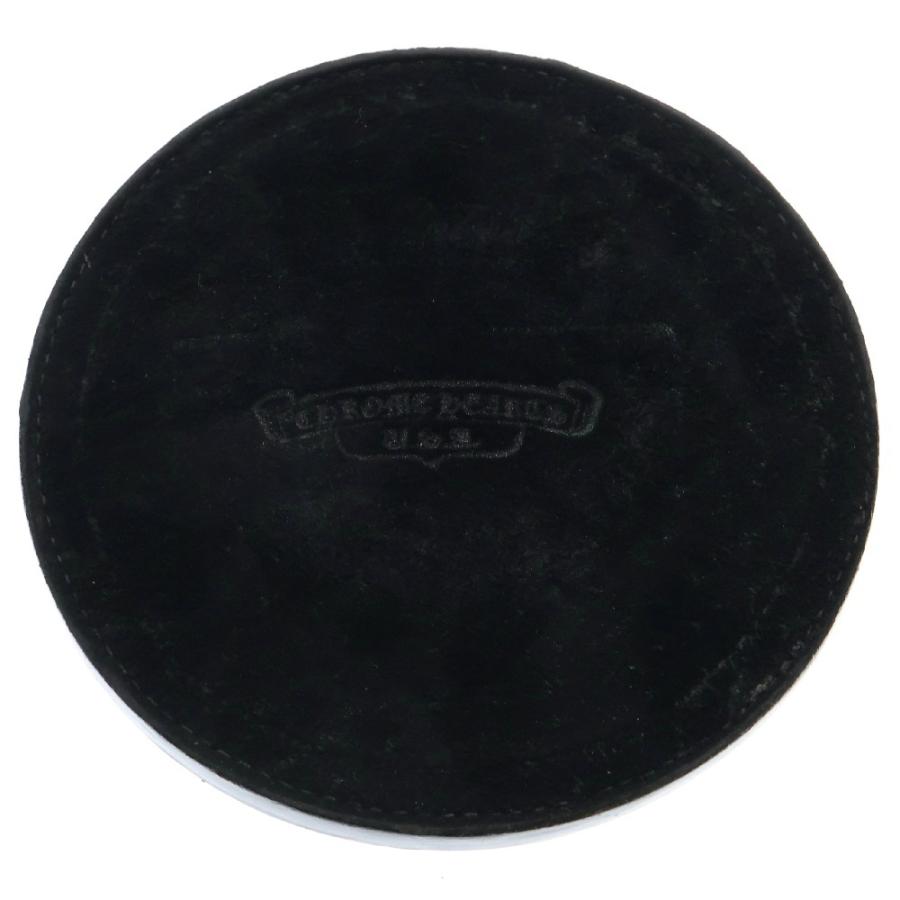 クロムハーツ COASTER/コースター CHプラスレザーコースター ブラック① CHROME HEARTS（クロムハーツ） COASTER コースター CHプラスレザー