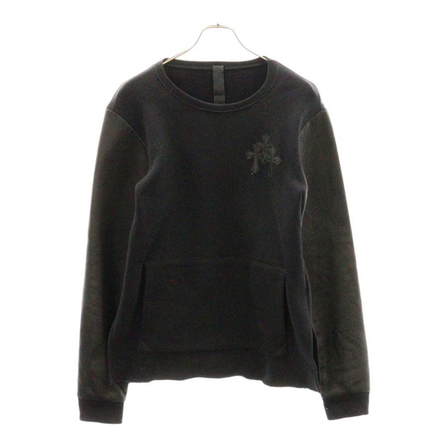 CHROME HEARTS クロムハーツ Y NOT クロスパッチ付き レザー CHROME HEARTS クロムハーツ Y NOT クロスパッチ付き レザー