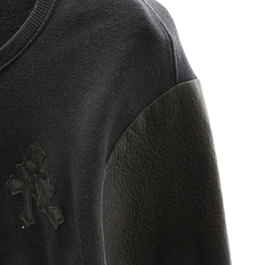CHROME HEARTS クロムハーツ Y NOT クロスパッチ付き レザー CHROME HEARTS クロムハーツ Y NOT クロスパッチ付き レザー