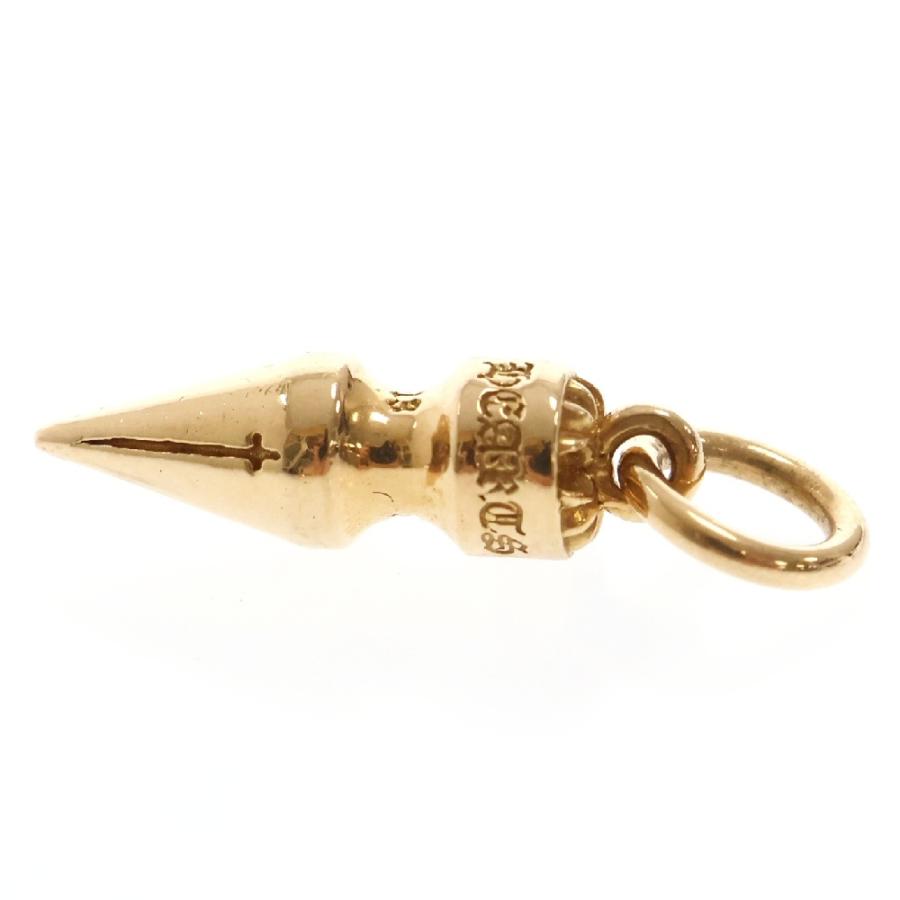 CHROME HEARTS クロムハーツ 22K SPIKE CHARM スパイク チャーム CHROME HEARTS クロムハーツ 22K SPIKE CHARM スパイク チャーム