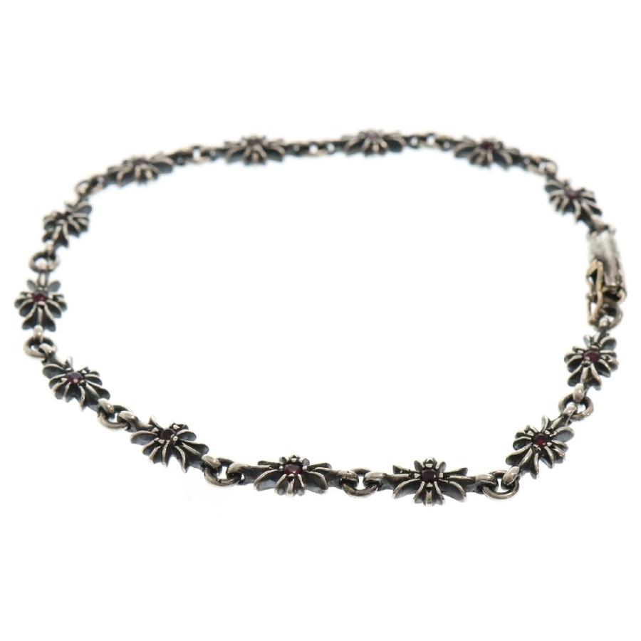 クロムハーツ タイニーECHプラス ルビー クロムハーツタイニーECHプラスドロップイヤリングwithルビー