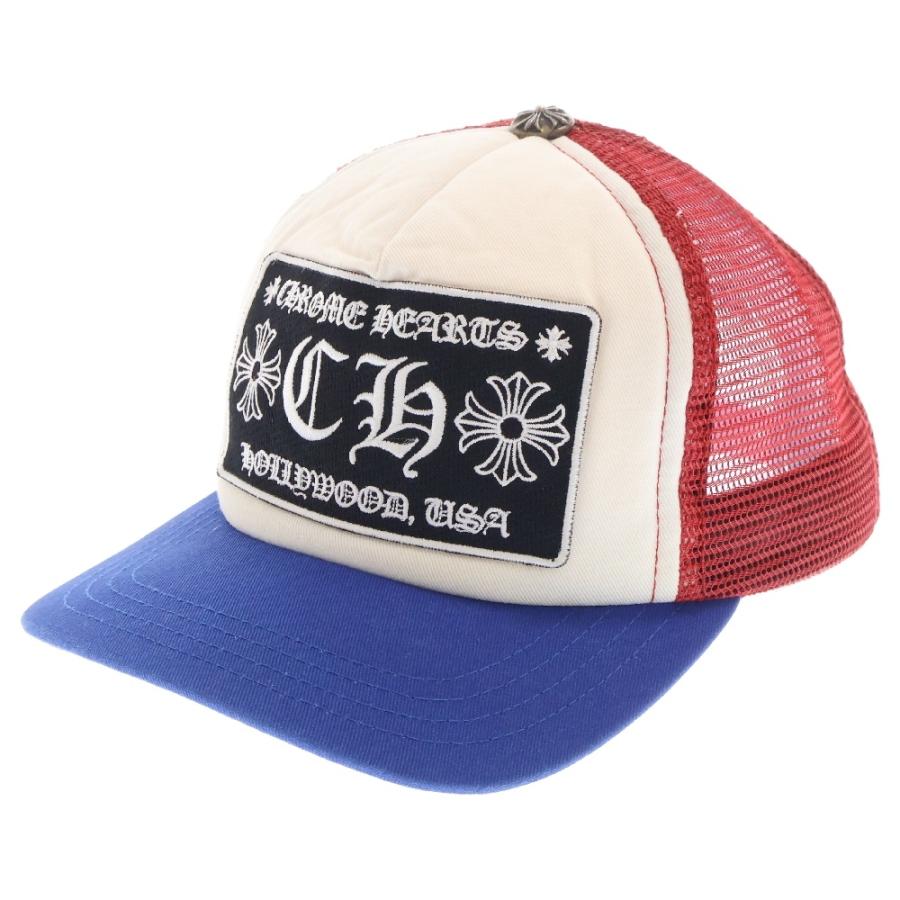 CHROME HEARTS クロムハーツ TRUCKER CAP CHパッチ クロスボール CHROME HEARTS クロムハーツ TRUCKER CAP CHパッチ クロスボール