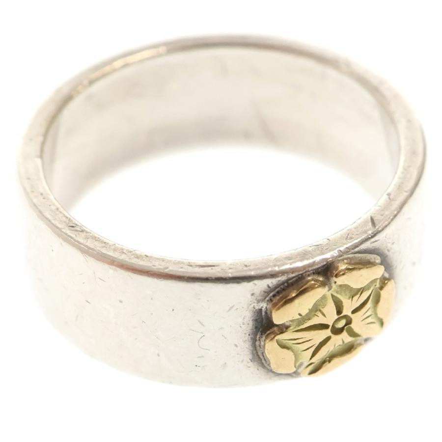 goro's（ゴローズ） ローズ平打ちリング シルバー/ゴールド : BRING