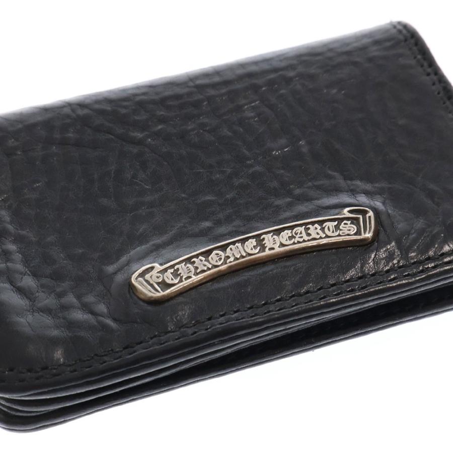 CHROME HEARTS（クロムハーツ） CARD CASE グロメット付きレザーカード