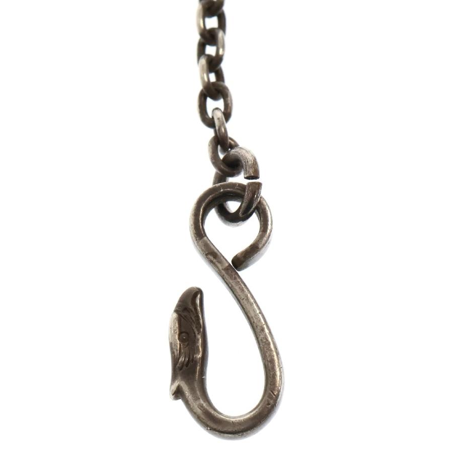 goro's（ゴローズ） イーグルフック細丸チェーンネックレス シルバー