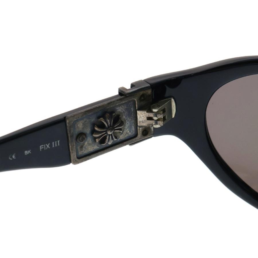 CHROME HEARTS FIX III 眼鏡 フレームのみ　日本製 CHROME HEARTS（クロムハーツ） メガネフレーム COX UCKER 52□19 Col