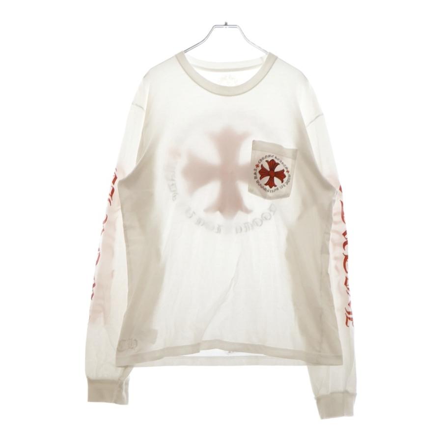 CHROME HEARTS（クロムハーツ） Red Cross L/S Tee レッドクロスロング