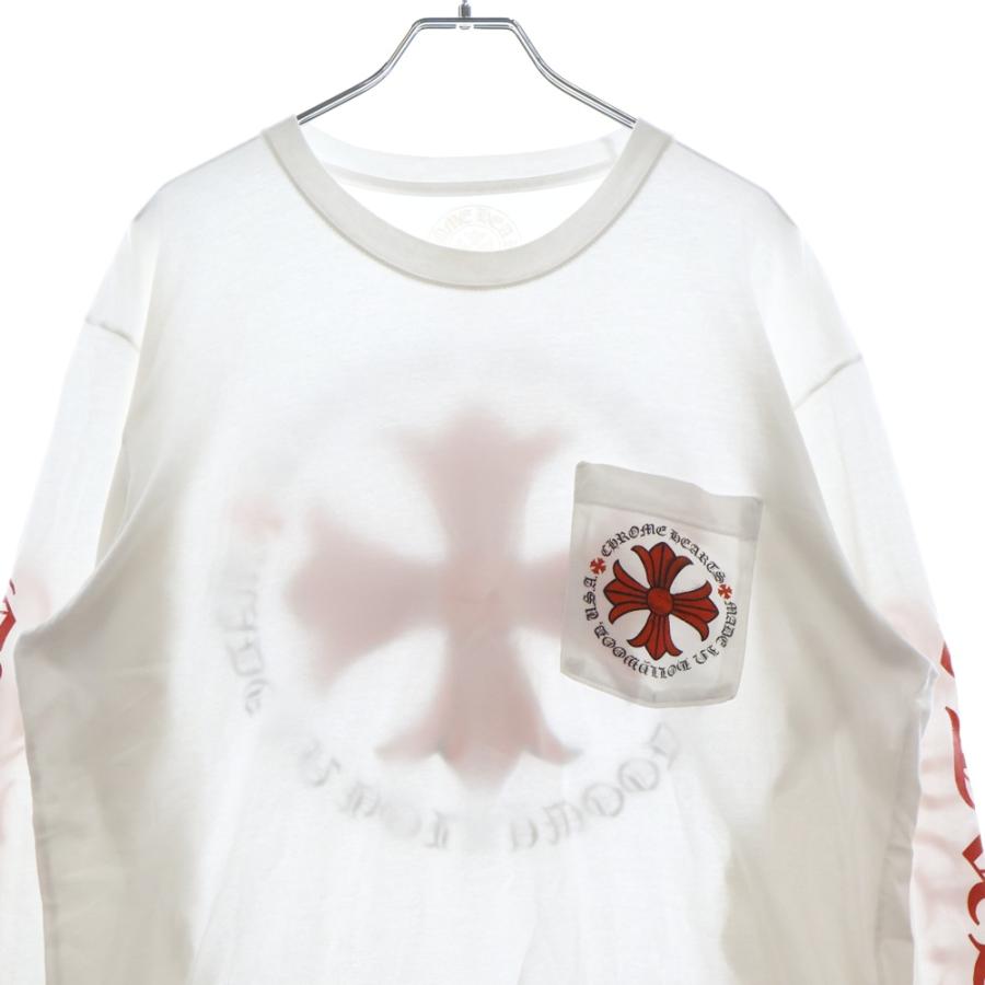 CHROME HEARTS（クロムハーツ） Red Cross L/S Tee レッドクロスロング