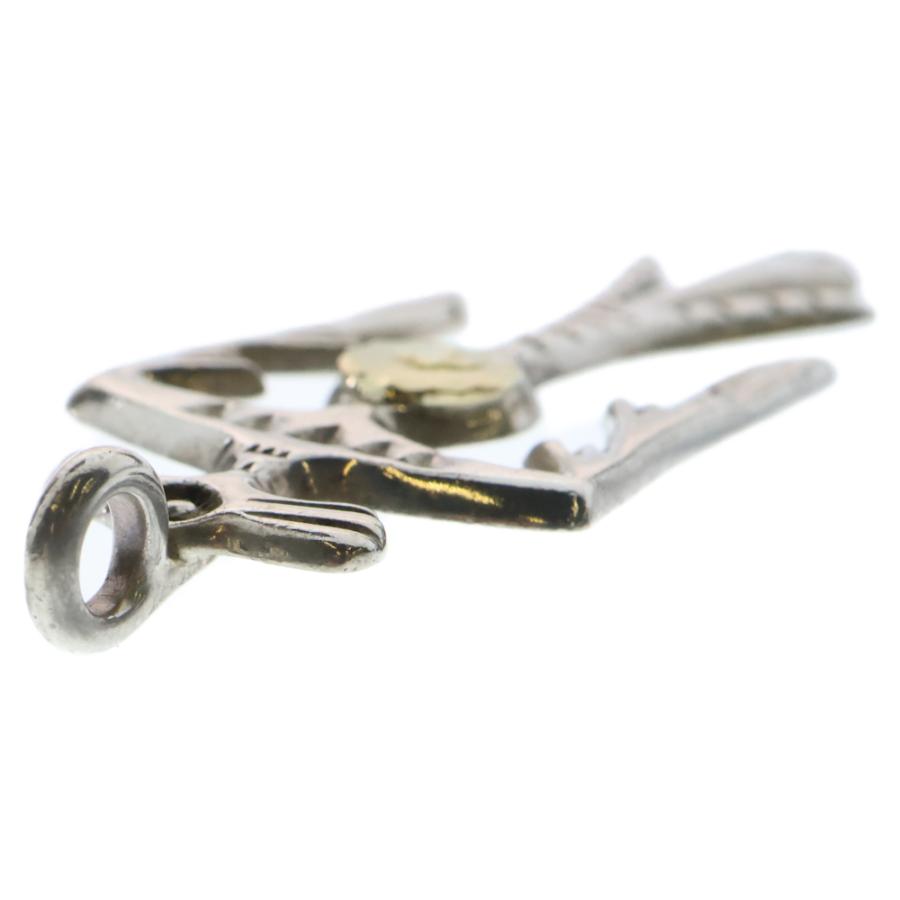 goro's（ゴローズ） K18付きロードランナー ペンダントトップ シルバー