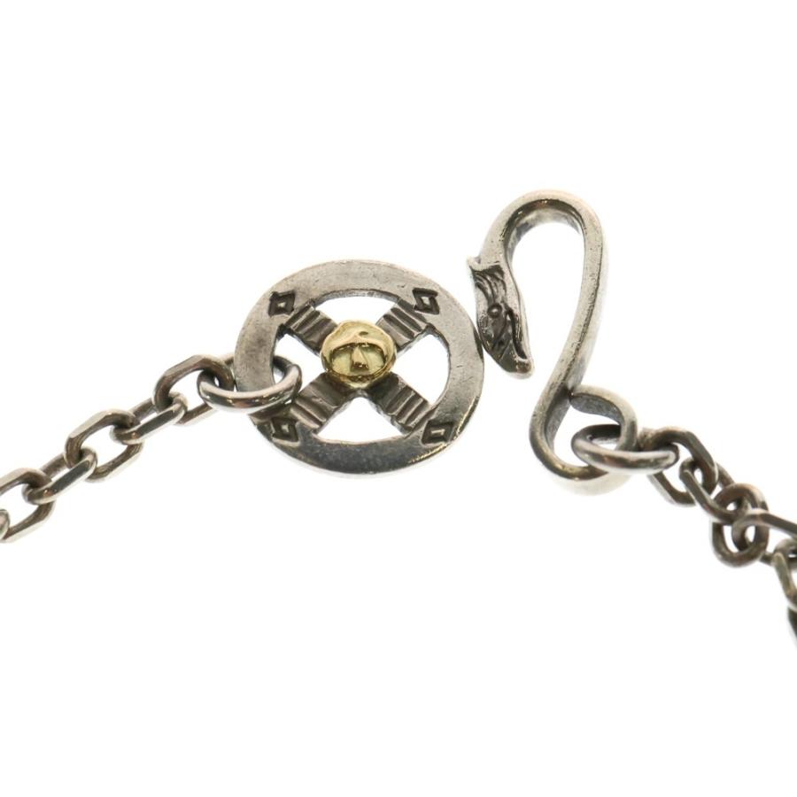 goro's（ゴローズ） メタル付きホイール太角チェーン ネックレス