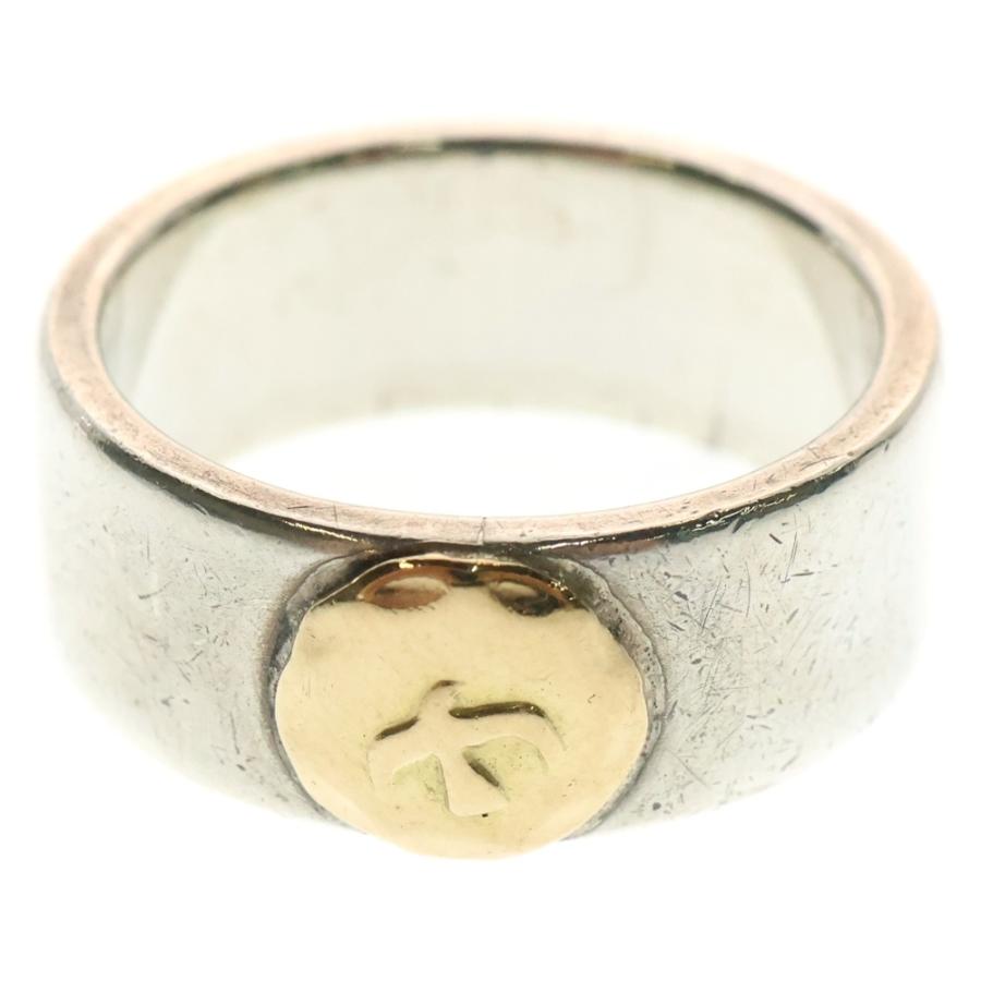 goro's ゴローズ 平打ちリング シルバー/ゴールド 15号 : BRING Yahoo