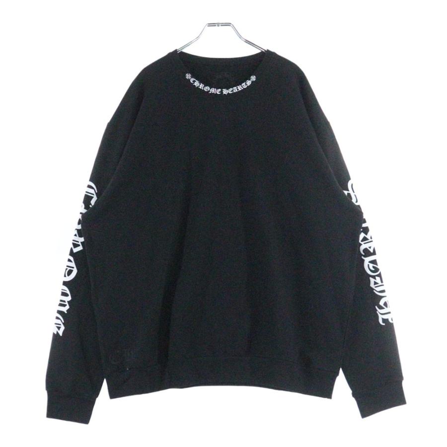 クロムハーツ ネックロゴ クルーネック スウェット CHROME HEARTS（クロムハーツ） Neck Logo Crewneck Sweatshirt