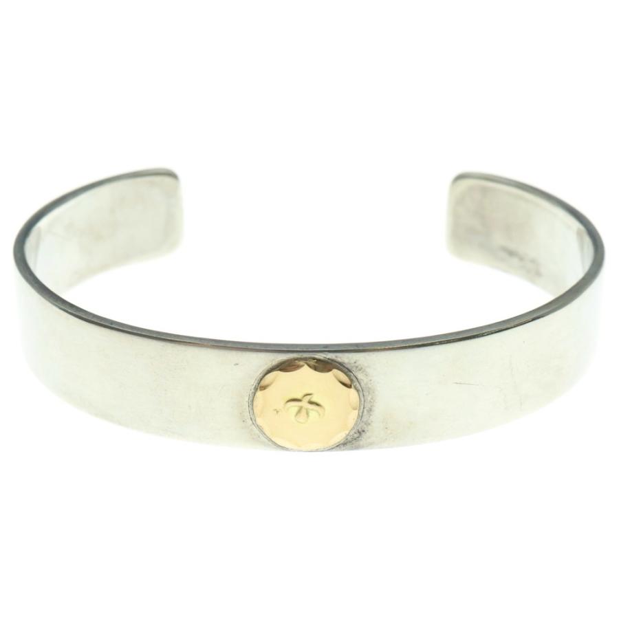 goro's（ゴローズ） 平打ちブレスS バングル シルバー/ゴールド