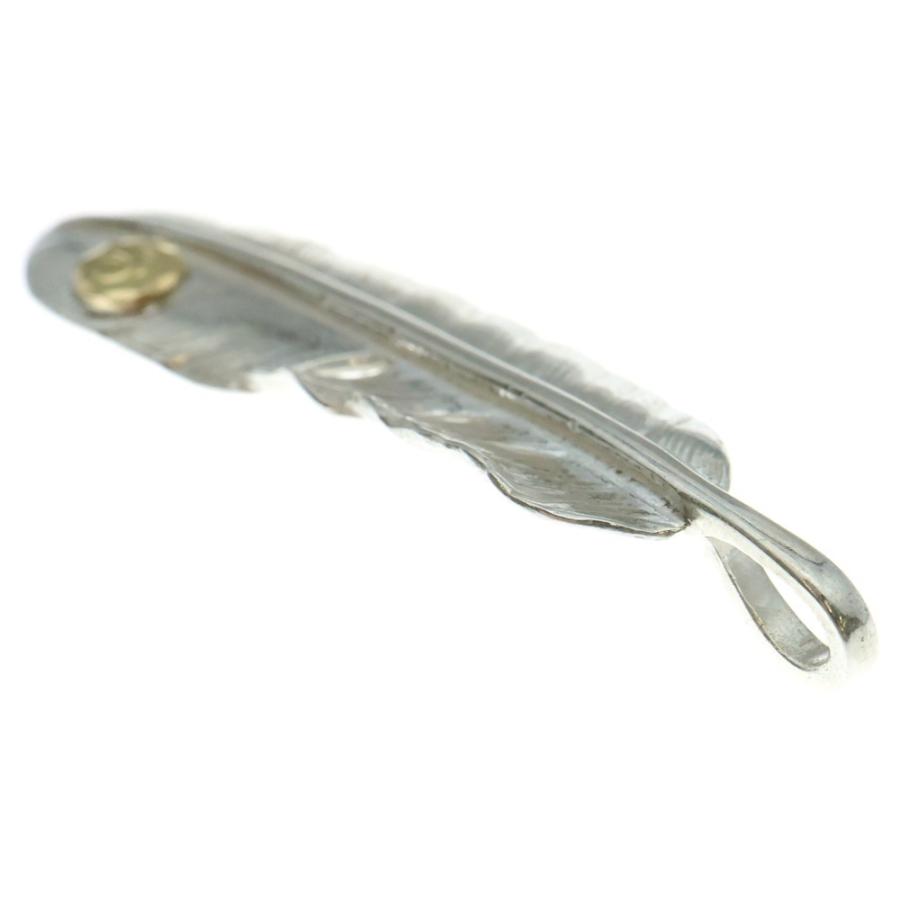 goro's（ゴローズ） 【新品】【現行】メタル付き特大フェザー 左向き