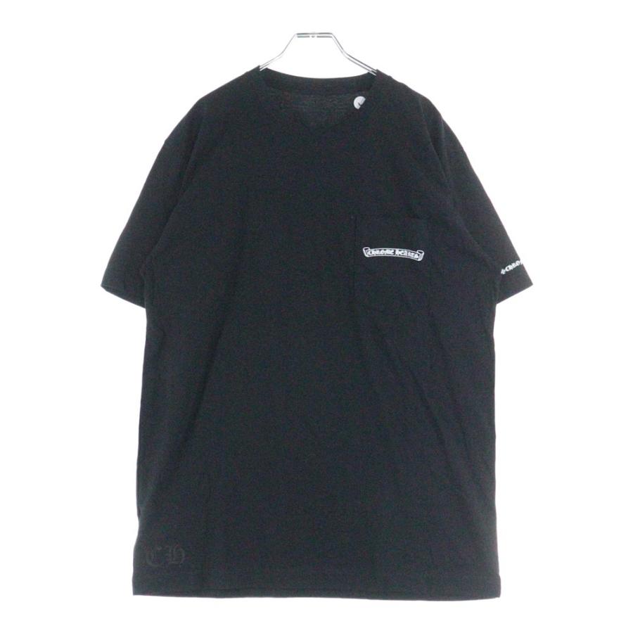 Chrome Hearts クロムハーツ スクロールラベル ロゴ Tシャツ M CHROME HEARTS（クロムハーツ） CH T-SHIRT スクロールラベルプリント