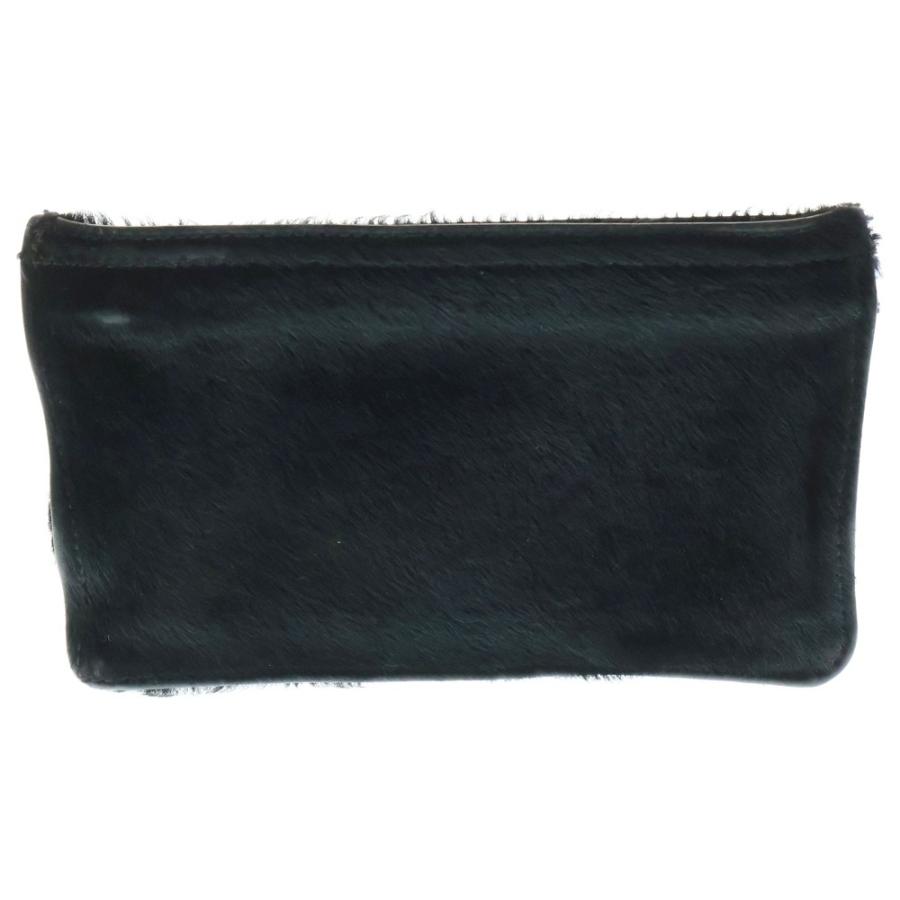 CHROME HEARTS クロムハーツ ZPR CHNG PURSE2 チェンジパース ハラコ #2ダガージップケース ブラック CHROME HEARTS（クロムハーツ） ZPR CHNG PURSE2 チェンジパース
