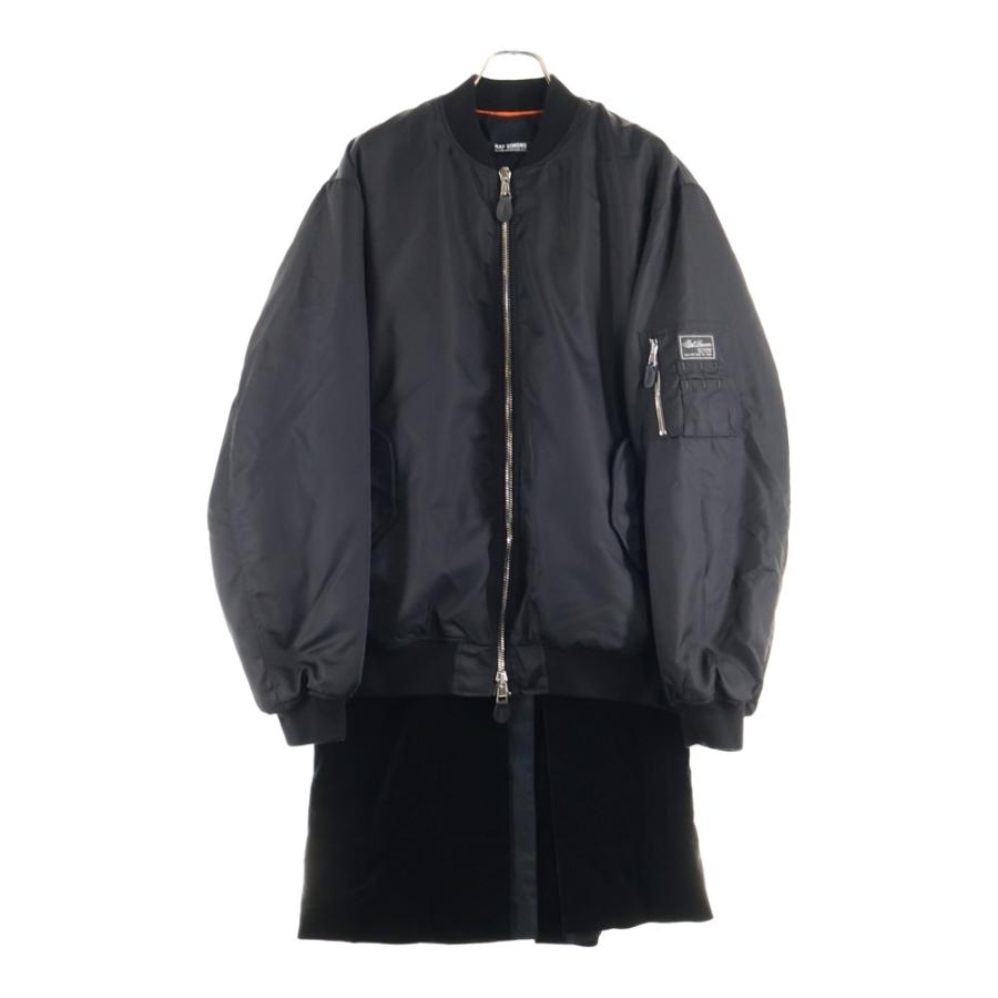 C*】様 RAF SIMONS 2022ss ボンバージャケット　ラフシモンズ RAF SIMONS（ラフ シモンズ） 22AW BOMBER WITH ELONGATED UNDERCOAT